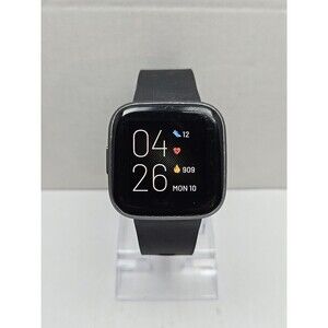 Fitbit Versa 2 Smartwatch Gray 40mm Alexa WR50M Always On Display No Charger